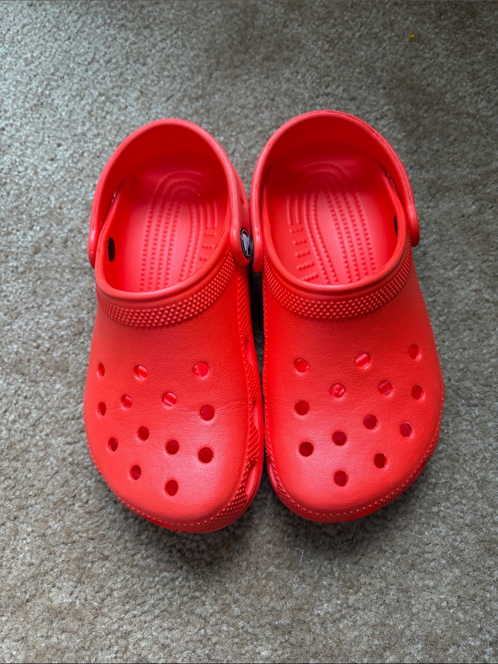 CROCS Kids Orange Clogs